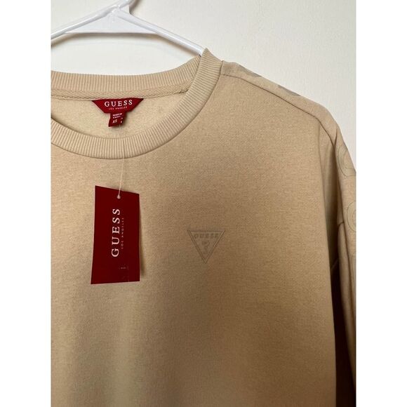 GUESS Valencia Logo Pullover Sweatshirt Extra Small - Picture 3 of 7